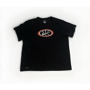 Nike T Shirt Men's Size XXL Basketball Swoosh Logo Short Sleeve Tee